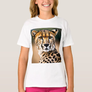 T-shirt Vitesse et grâce : Le regard des guépards