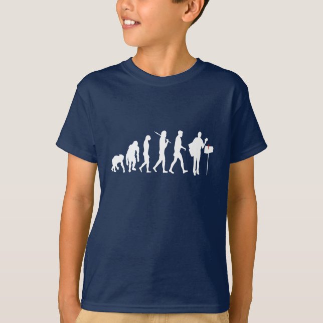 T-shirt Vitesse postale de postwomen de facteurs de (Devant)