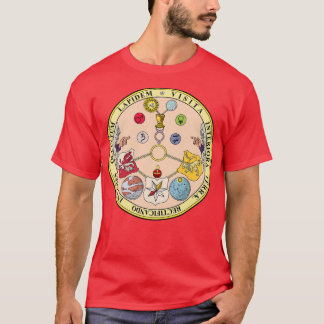 T-shirt VITRIOL Rosicrucian Symboles secrets Alchimie 1