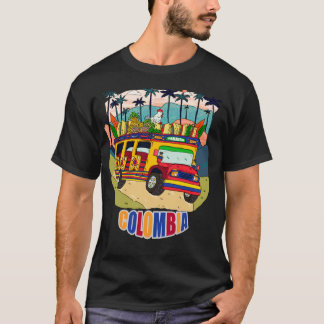 T-shirt viva colombia chiva paisa parce