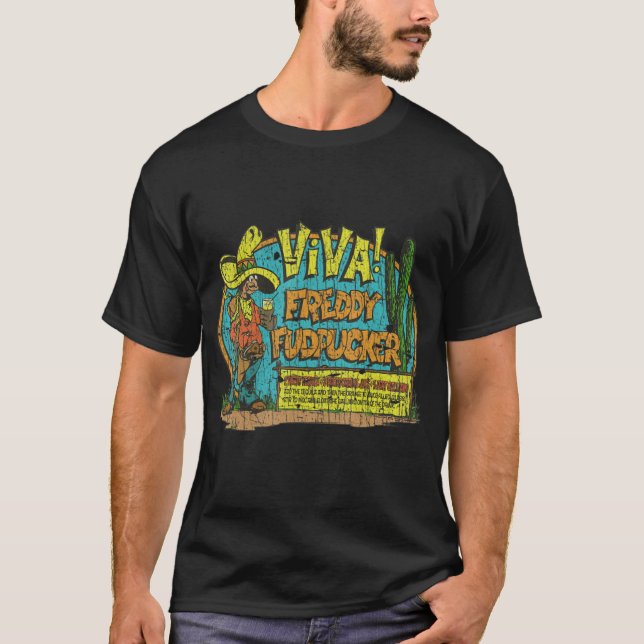 T-shirt Viva Freddie Fudpucker 1973 (Devant)