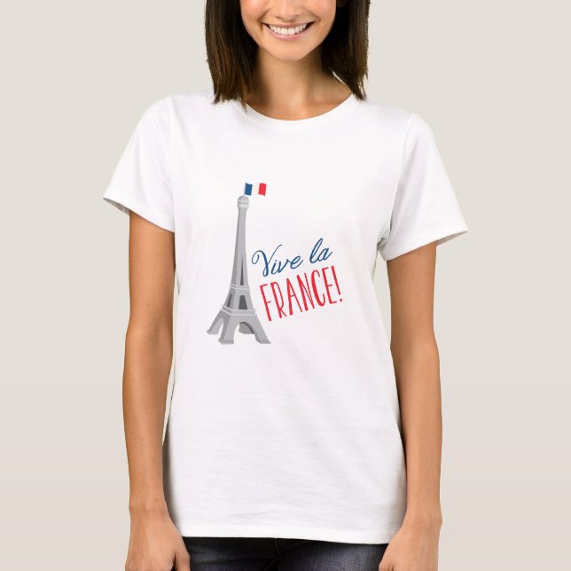 T-shirt Viva La France (Devant)