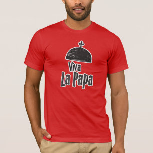 T-shirt Viva La Papa, Vive le Pape