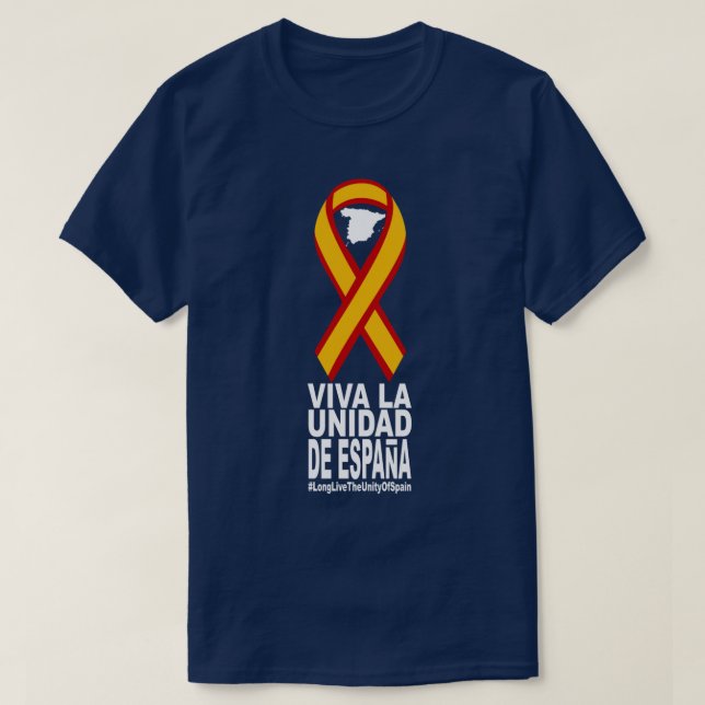 T-SHIRT VIVA LA UNIDAD DE ESPAÑA (Design devant)