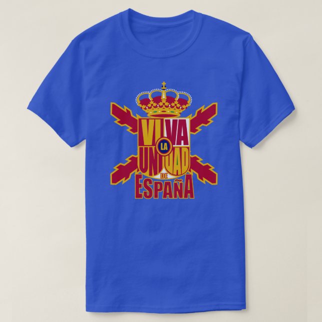 T-SHIRT VIVA LA UNIDAD DE ESPAÑA (Design devant)
