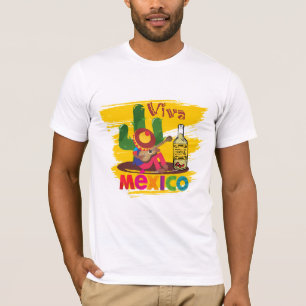 T-shirt Viva Mexico avec Tequila