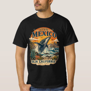 T-shirt Viva Mexico Baja California Aventure de la