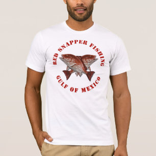 T-shirt Vivaneau pêchant le Golfe du Mexique