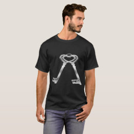 T-shirt vivant de clé