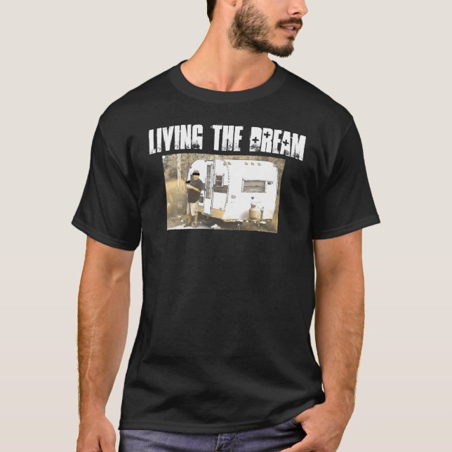 T-shirt vivant le rêve (Devant)
