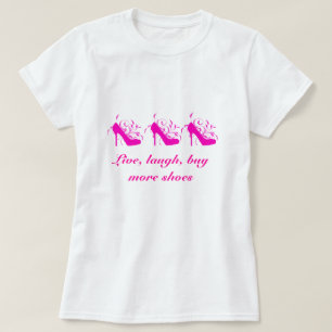 T-shirt Vivant, rire, achetez plus de pièce en t de