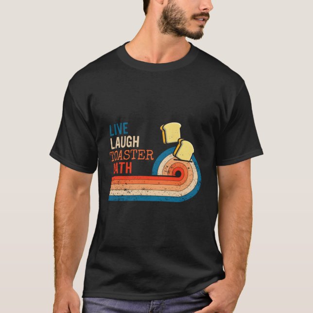 T-shirt Vivant Rire Toaster Bath Inspiration (Devant)