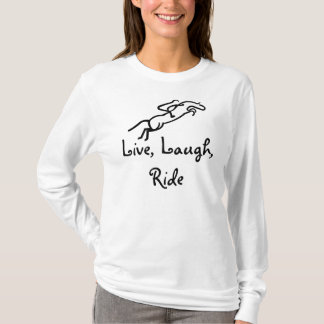 T-shirt Vivant, rire, tour