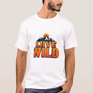 T-shirt Vivant Sauvage, Shine Free