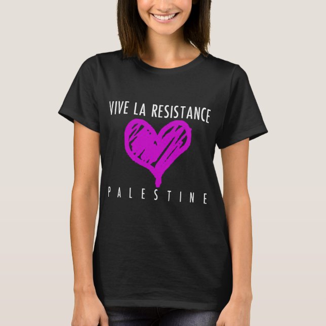 T-shirt Vive La Résistance (Devant)