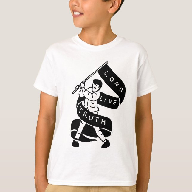 T-shirt Vive la vérité (Devant)