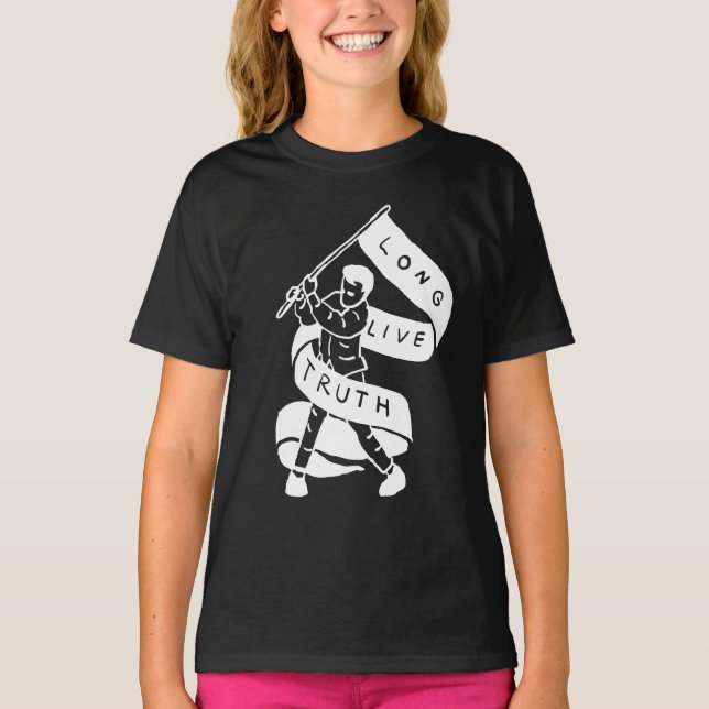 T-shirt Vive la vérité (Devant)