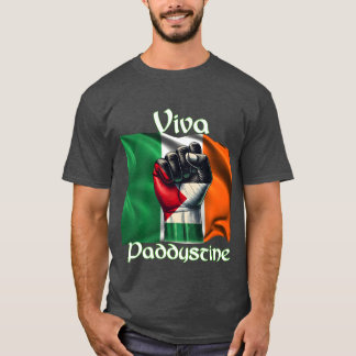 T-shirt Vive Paddystine Solidarité Irlande-Palestine ami