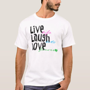 T-shirt Vivent l'amour de rire