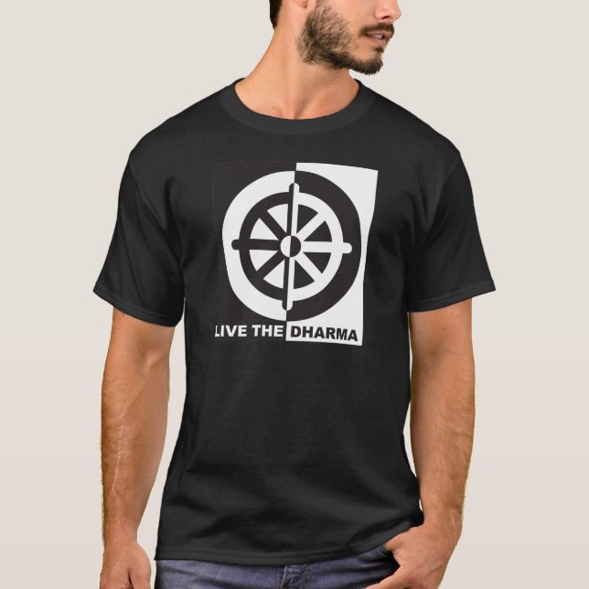 T-shirt Vivent le Dharma (Devant)