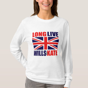 T-shirt Vivent longtemps les volontés et le Kate