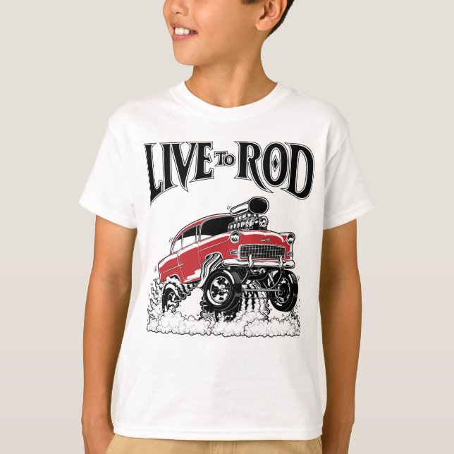 T-shirt VIVEZ à la TIGE Gasser 1955 (Devant)