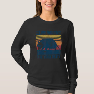 T-shirt Vivez Étrange Faux Votre Mort Cool Graphique Incro