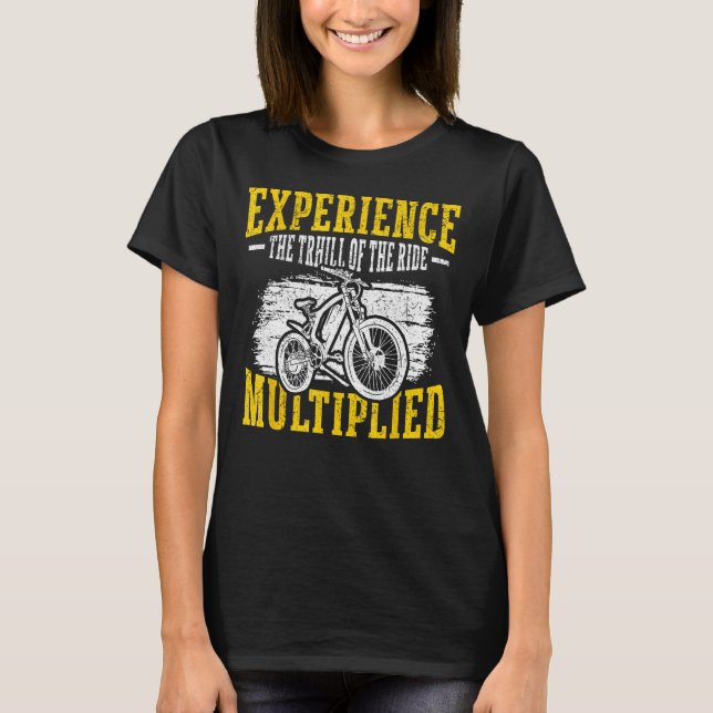 T-shirt Vivez L'Expérience De La Rue Multiplié E Bik (Devant)
