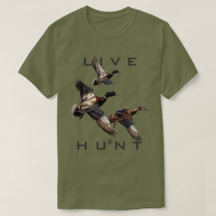 T-shirt Vivez pour chasser