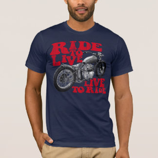 T-shirt Vivez pour monter