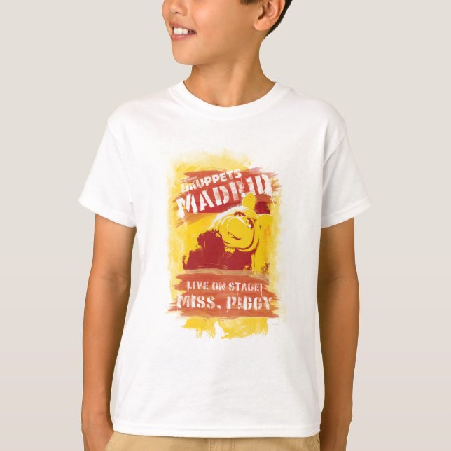 T-shirt Vivez sur scène ! Miss Piggy (Devant)