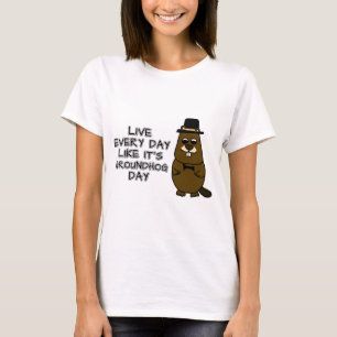 T-shirt Vivez tous les jours comme c'est le Jour de la Mar