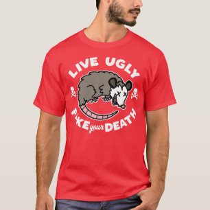 T-shirt Vivez Vilain Fake Votre Mort