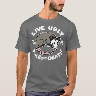 T-shirt Vivez Vilain Fake Votre Mort