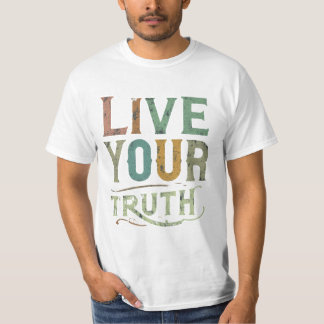 T-shirt Vivez votre vérité