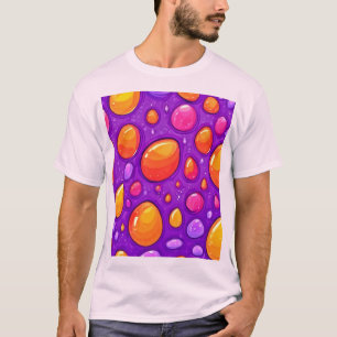T-shirt Vivid Raindrop Cartoon Art