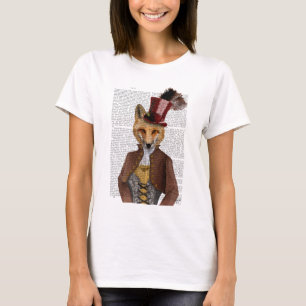 T-shirt Vivienne Steampunk Fox