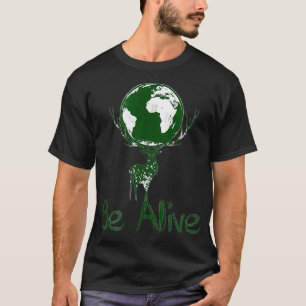 T-shirt Vivons en vert et protégeons l'environnement
