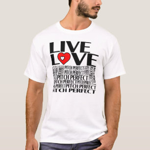 T-SHIRT VIVRE AMOUR PITCH PARFAIT