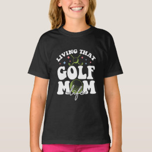 T-shirt Vivre Ce Golf Maman Vie, Sport Golf Aimer Maman