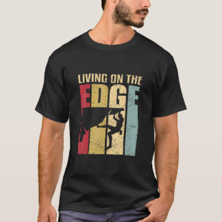 T-shirt Vivre En Bordure Escalade Dire Bouldering Moun
