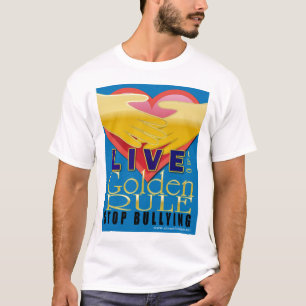 T-shirt vivre la règle d'or