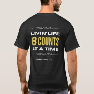 T-Shirt "Vivre la vie 8 temps à la fois"