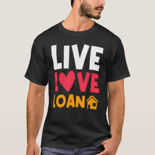 T-shirt Vivre Love Love Nouveau Propriétaire Moving Faire-