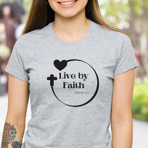 T-shirt Vivre Par La Foi