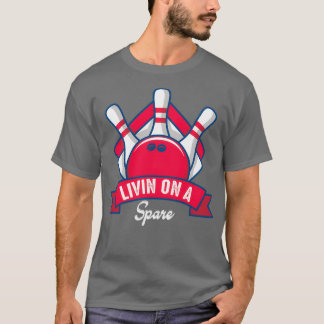 T-shirt Vivre sur un bowling de secours