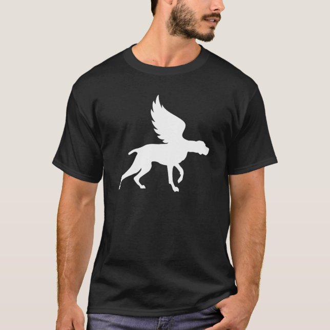 T-shirt Vizsla ailée (Devant)
