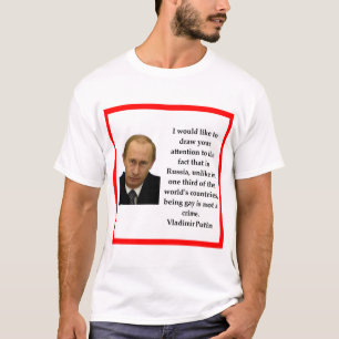 T-shirt Vladimir Poutine