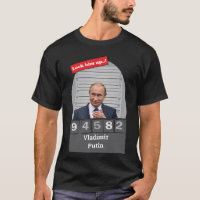 Vladimir Poutine Satirique Mugshot Fun Localisez-L