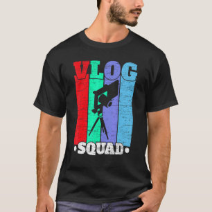 T-shirt Vlog Squad Social Media Content Creator Vlogger 1